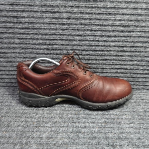 Footjoy Golf Shoes Mens 11.5 Brown 54049 Contour Series Cleats Leather - Picture 8 of 16
